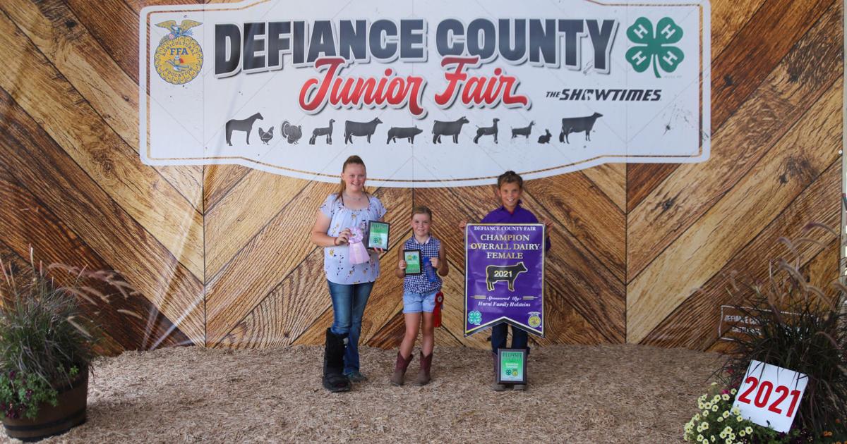 Defiance County Fair awards 16 Local Farm