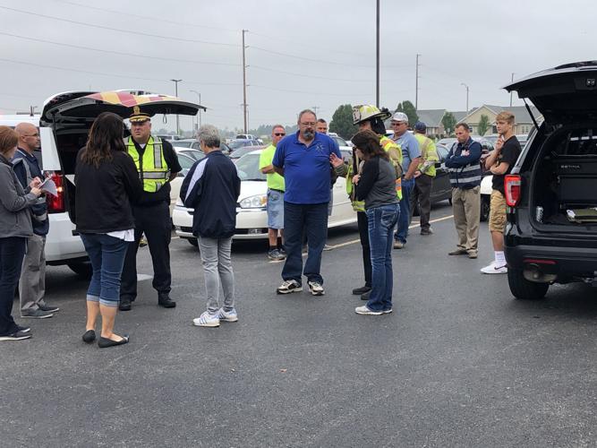 Chlorine leak scenario for fullscale drill at Napoleon Area City