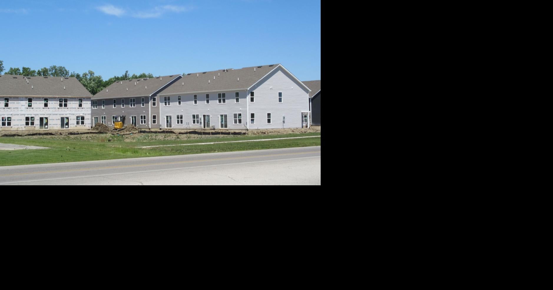 More buildings are up