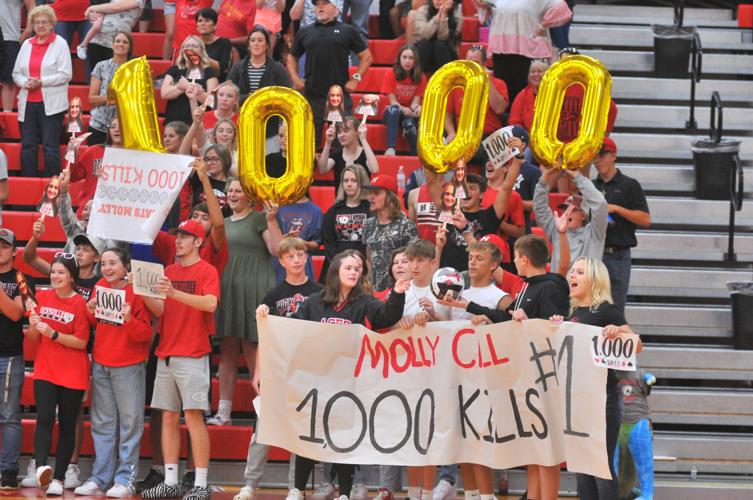 Monday volleyball Hicksville's Crall first Ace with 1,000 kills