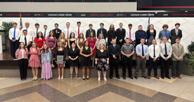 42 Vantage seniors Inducted into National Technical Honor Society ...