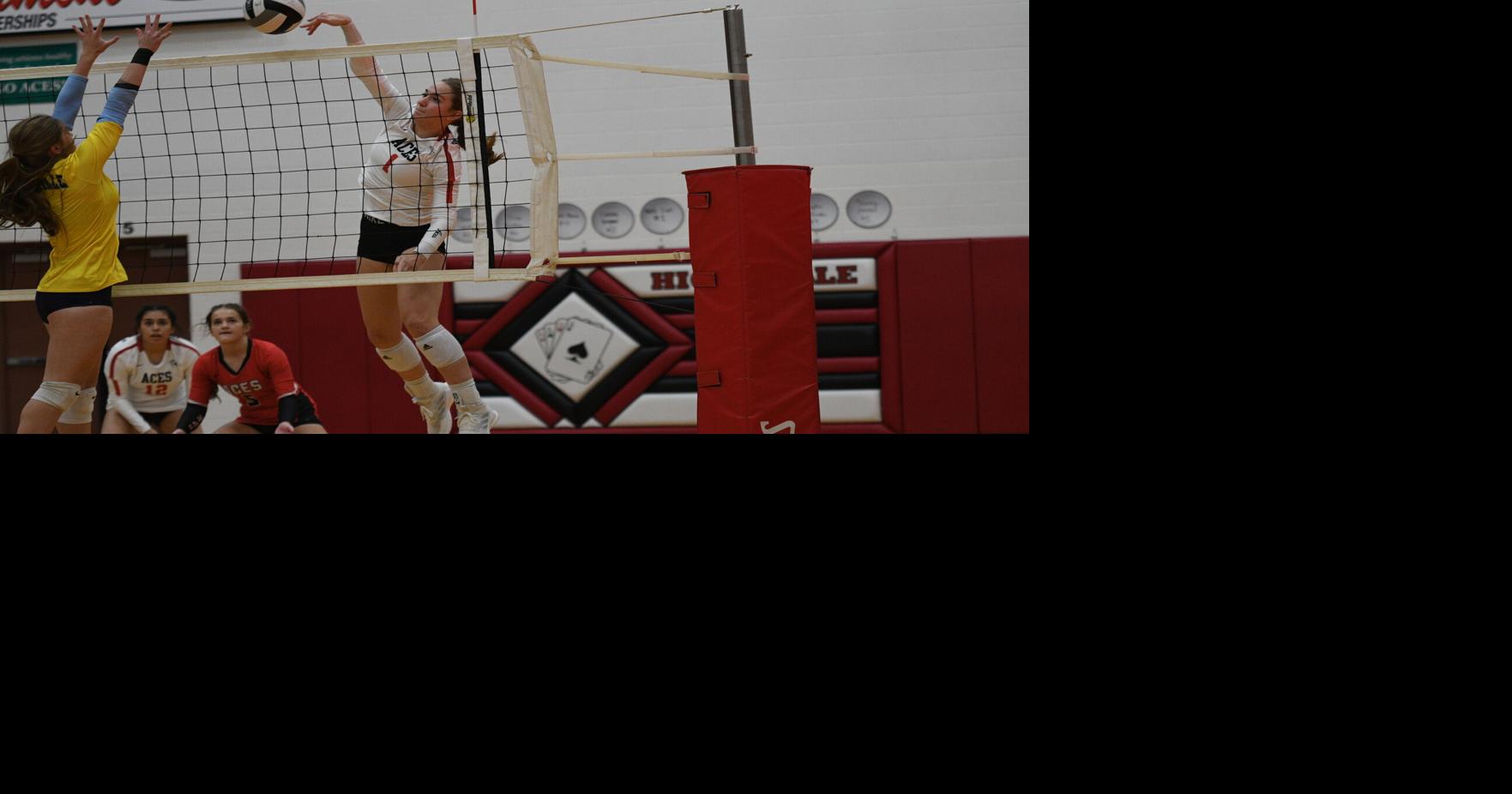 Tuesday volleyball Hicksville sweeps Ayersville in Defiance County