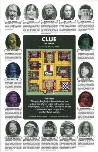 Clue on stage playbook