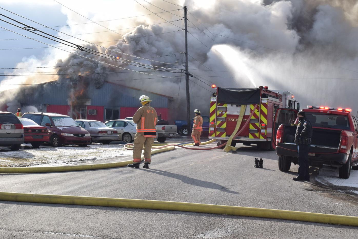 Accidental fire Wednesday destroys Defiance business Local News