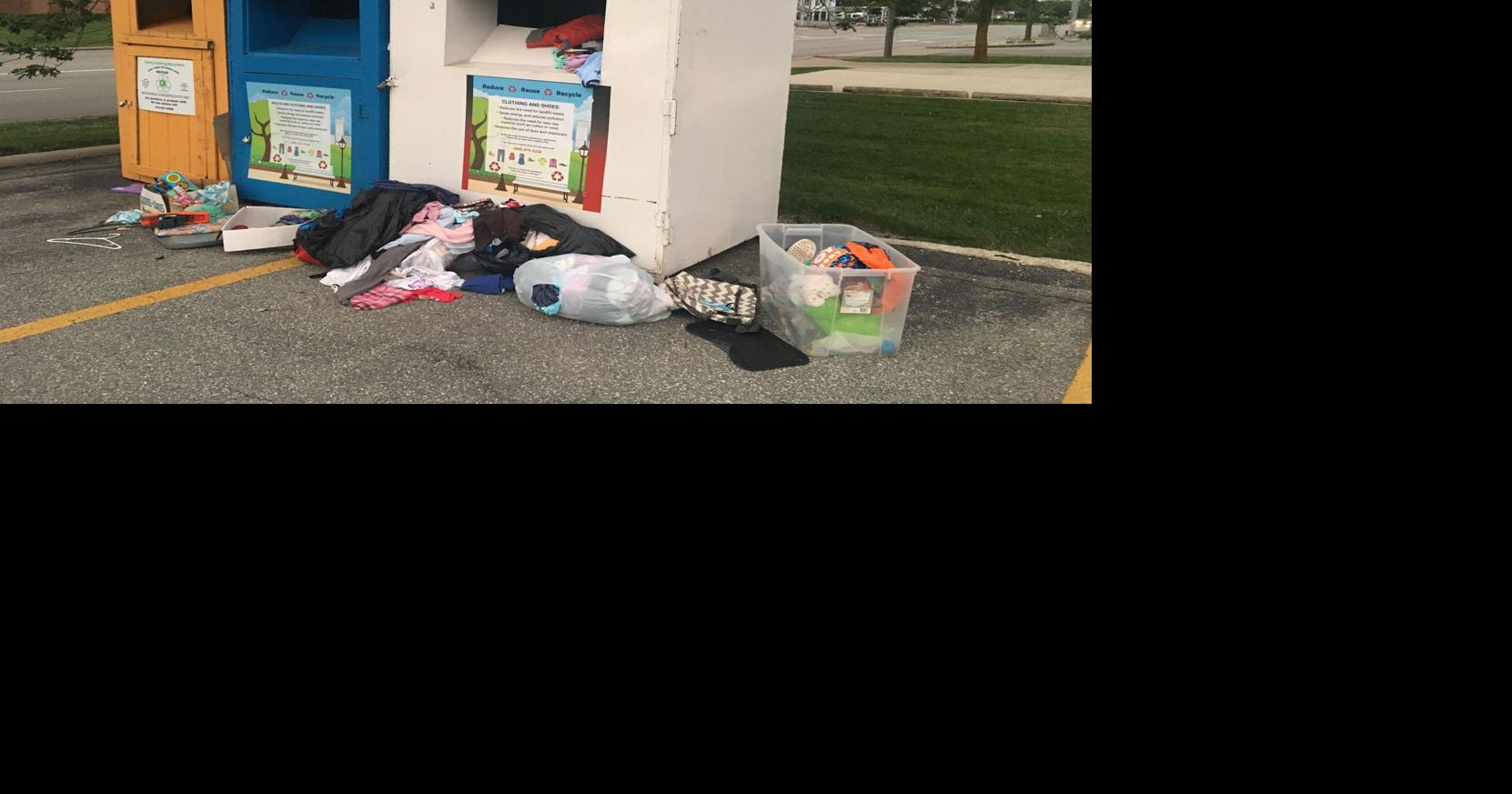 What to do about clothes donation bins? Local News
