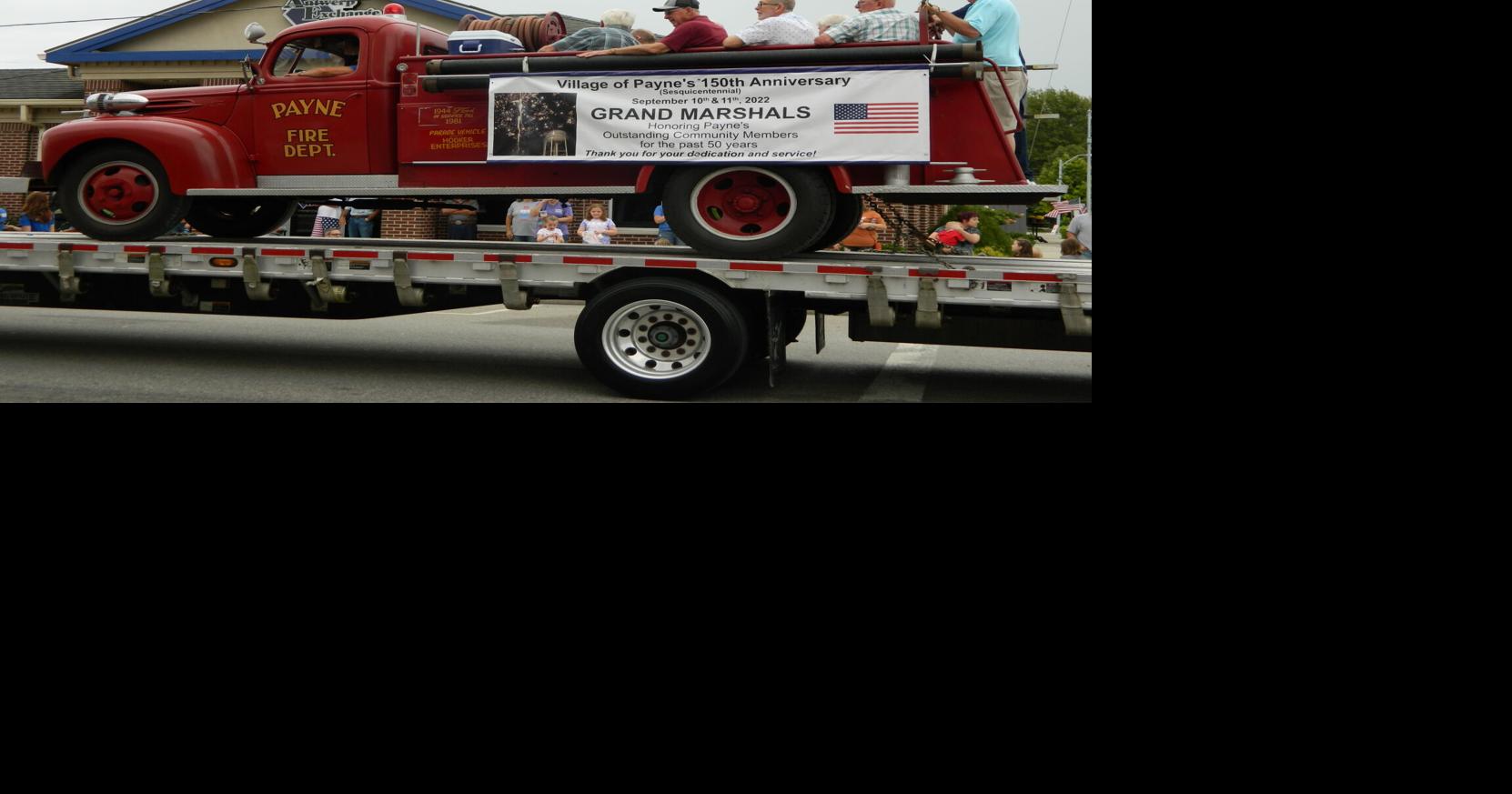 Payne marks 150th year with parade Local News