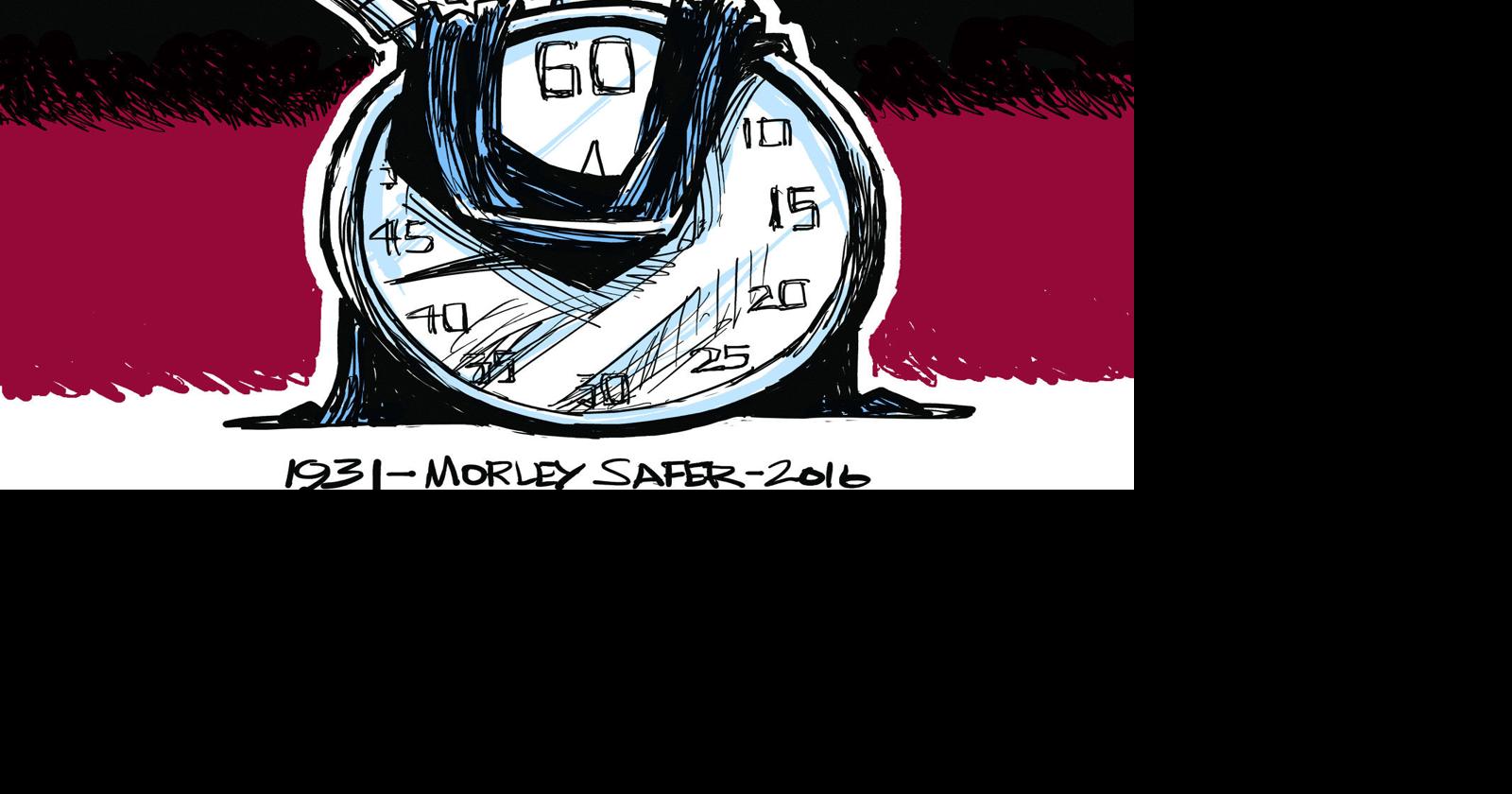 Editorial cartoon: Morley Safer RIP | Editorial Cartoons | crescent ...