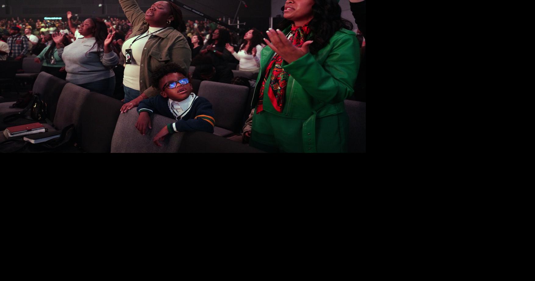 Young adults are waiting in line to worship at this fast-growing Atlanta church