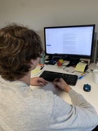 Students cope with switching from face-to-face instruction to online only classes