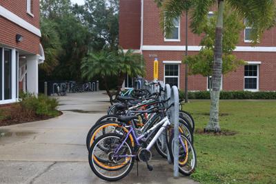 Harris Village bike racks