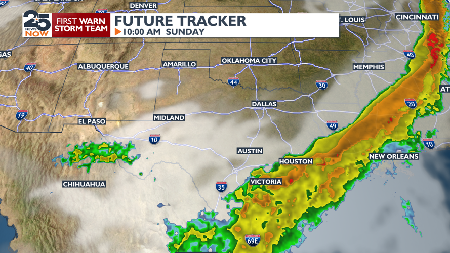 Breezy week with rain chances and possible Easter storms | Weather ...