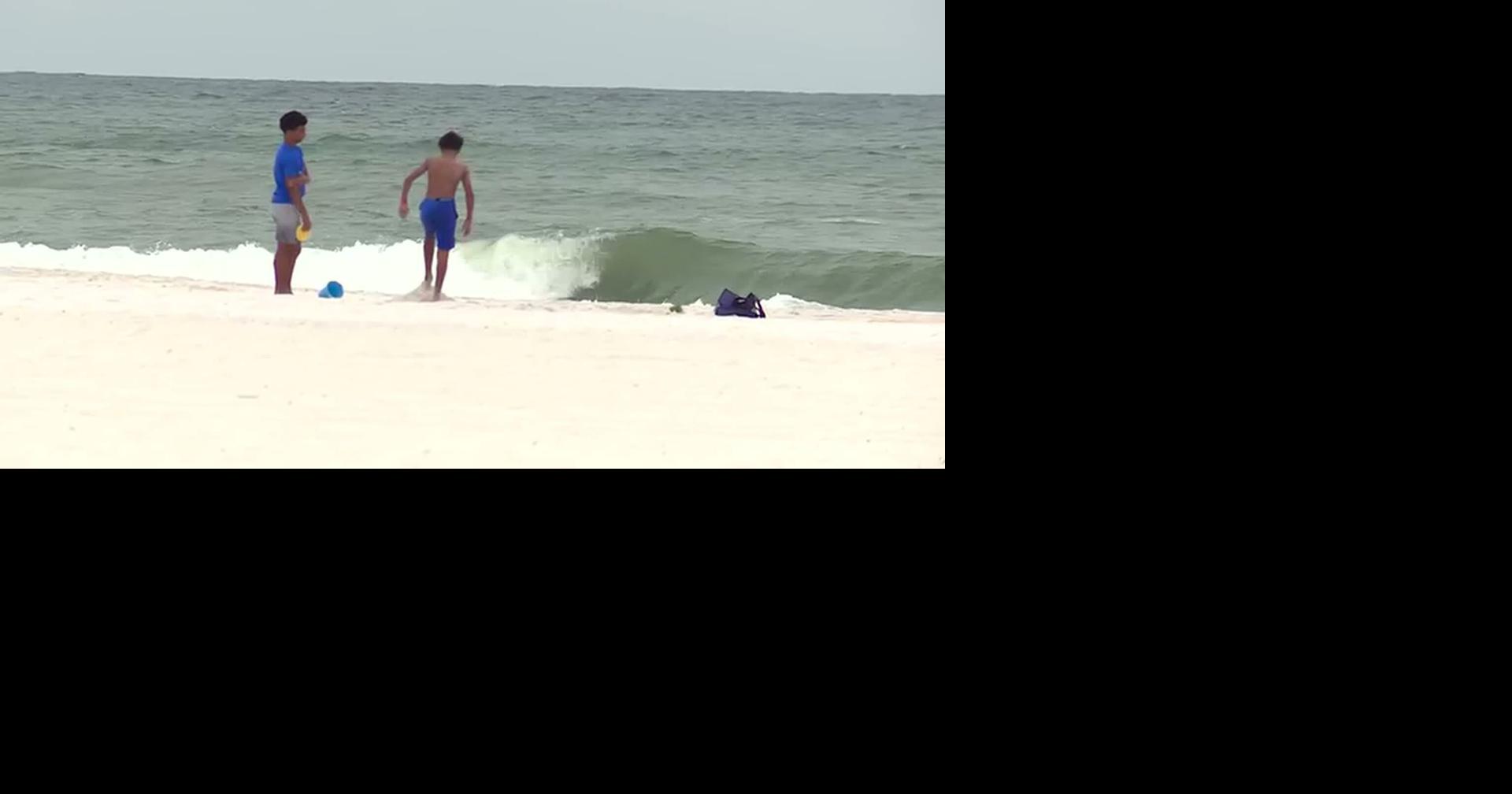RAW: AL: ISAIAS/ GULF SHORES BEACH CONDITIONS | National News ...
