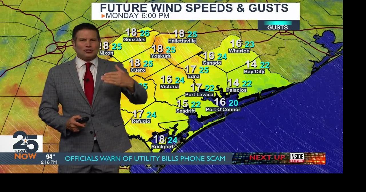Slightly breezy with sunshine and triple digit heat indices | Forecast ...