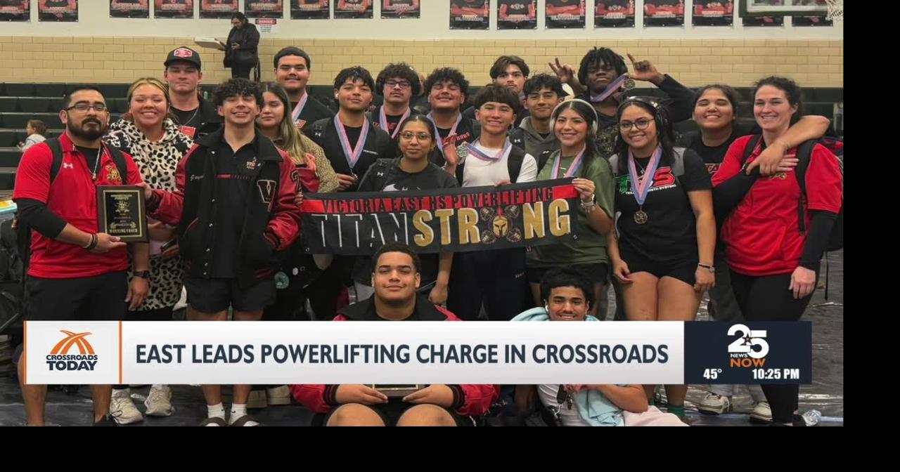 Victoria East powerlifters shine at Rockport powerlift meet