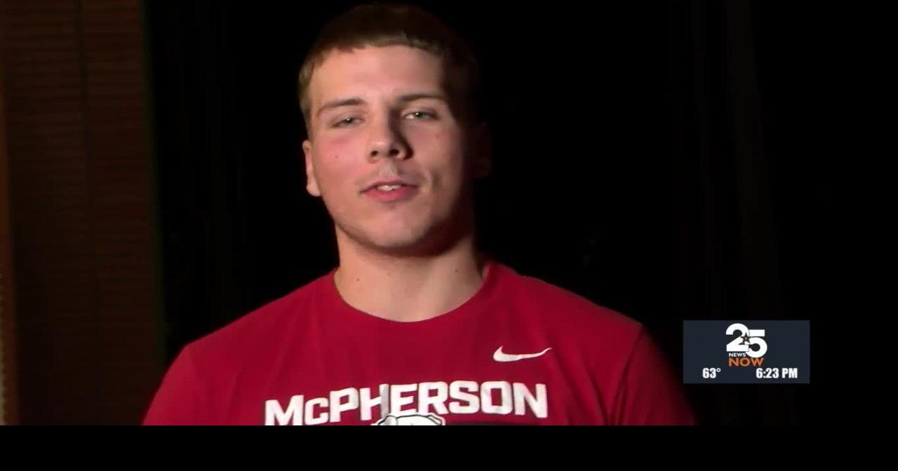 Bloomington’s Ayden Newman signs with McPherson College to continue football career