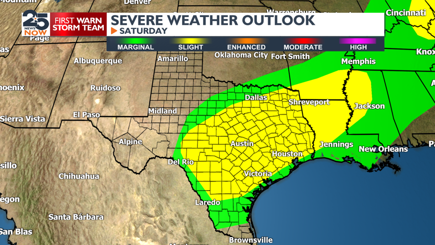 Severe storms and heavy rain arriving this weekend | Weather ...