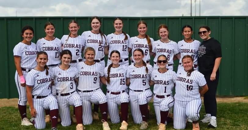 Industrial Lady Cobras softball excels with 17-1-1 overall record, undefeated in district