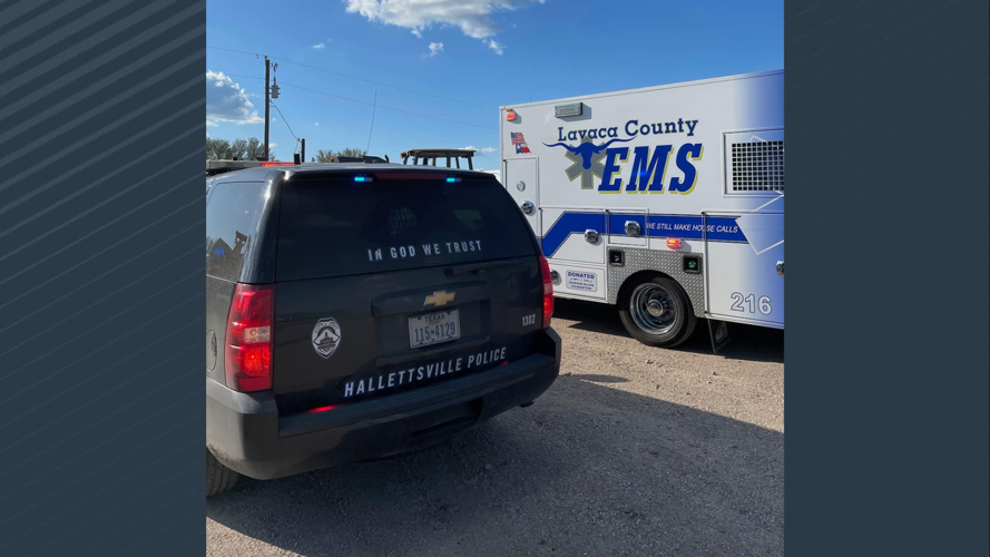 Hallettsville and Lavaca County first responders help man recover from