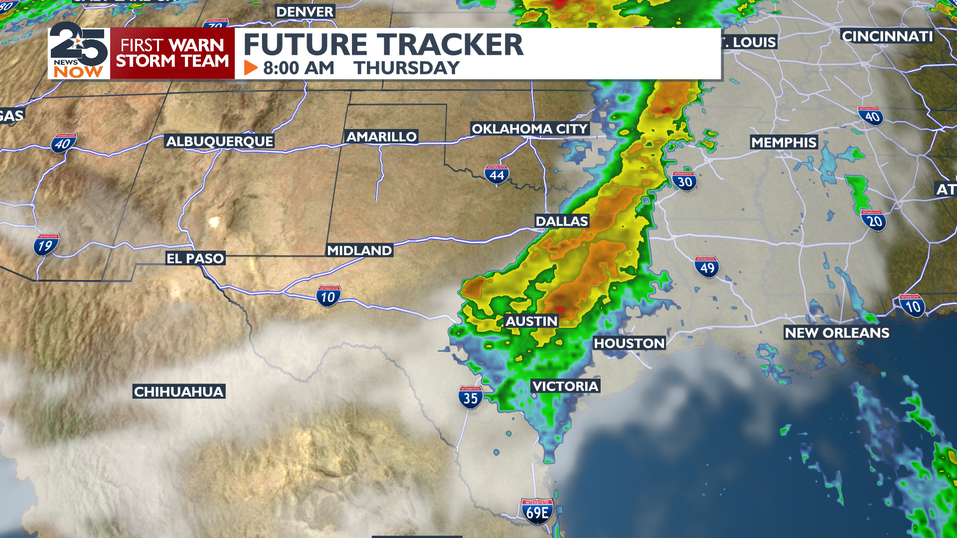 Breezy week with rain chances and possible Easter storms | Weather ...