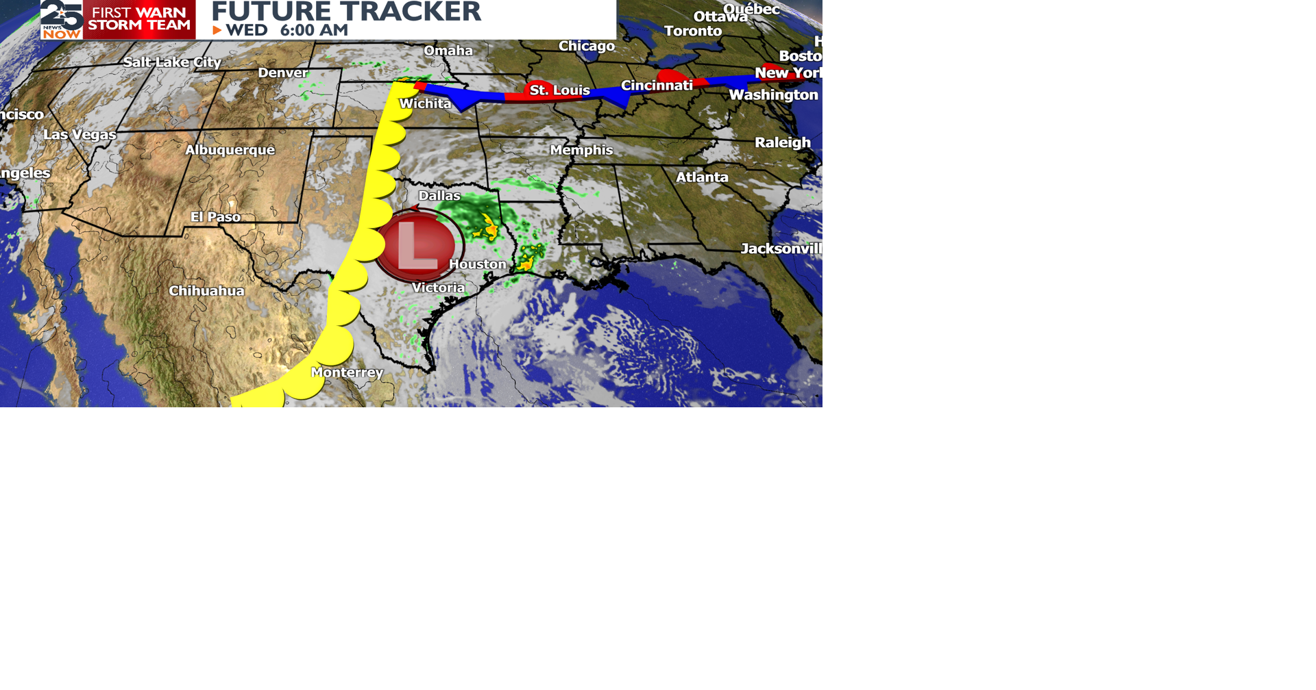 It looks like a stormy week! | Weather | crossroadstoday.com