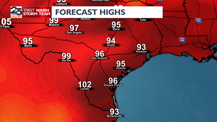 A good chance for midweek showers. | Weather | crossroadstoday.com