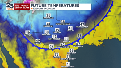 Cold front Sunday night | Shareable Stories | crossroadstoday.com