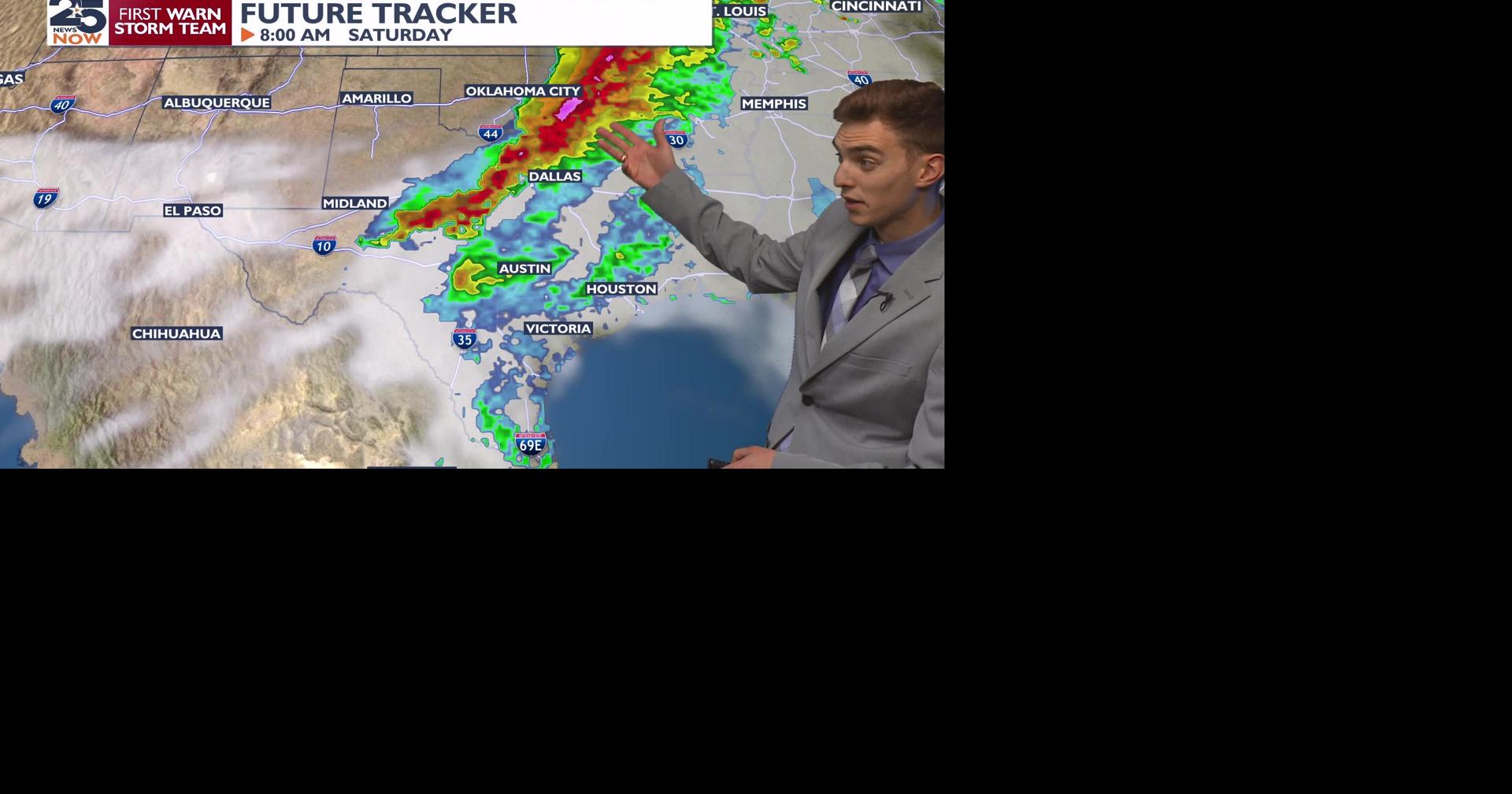 Breezy week with rain chances and possible Easter storms | Weather ...