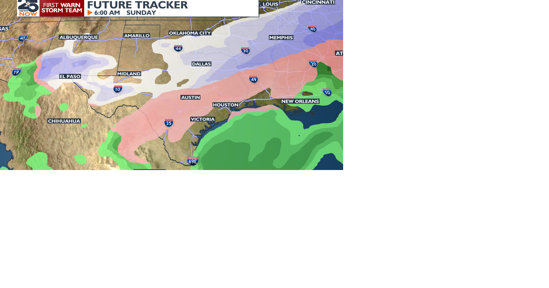 Hard freeze expected with possible freezing rain this weekend ...