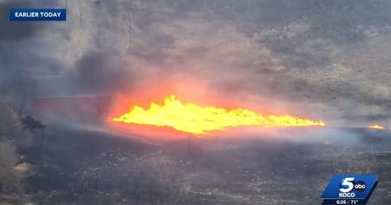 Oklahoma fire risk continues after Gov. Kevin Stitt declares state of emergency for 3 counties