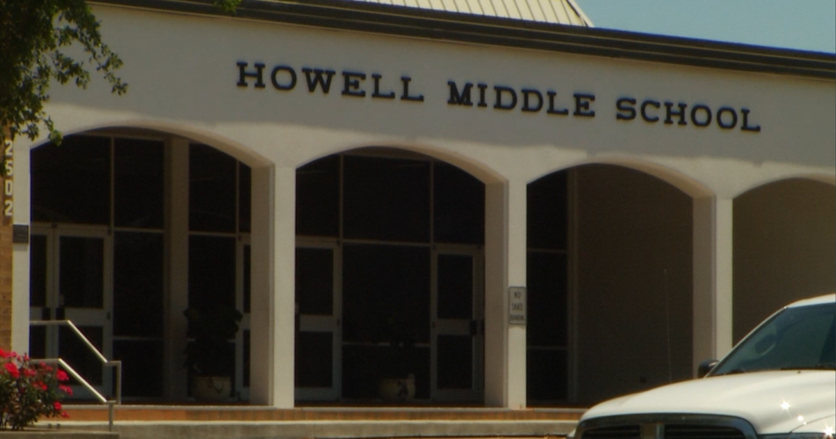 Middle school student arrested over BB gun