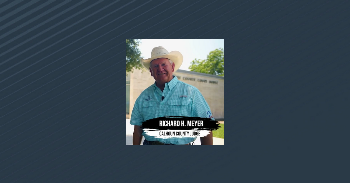 Calhoun County Judge Richard Meyer has died at the age of 74 | News ...