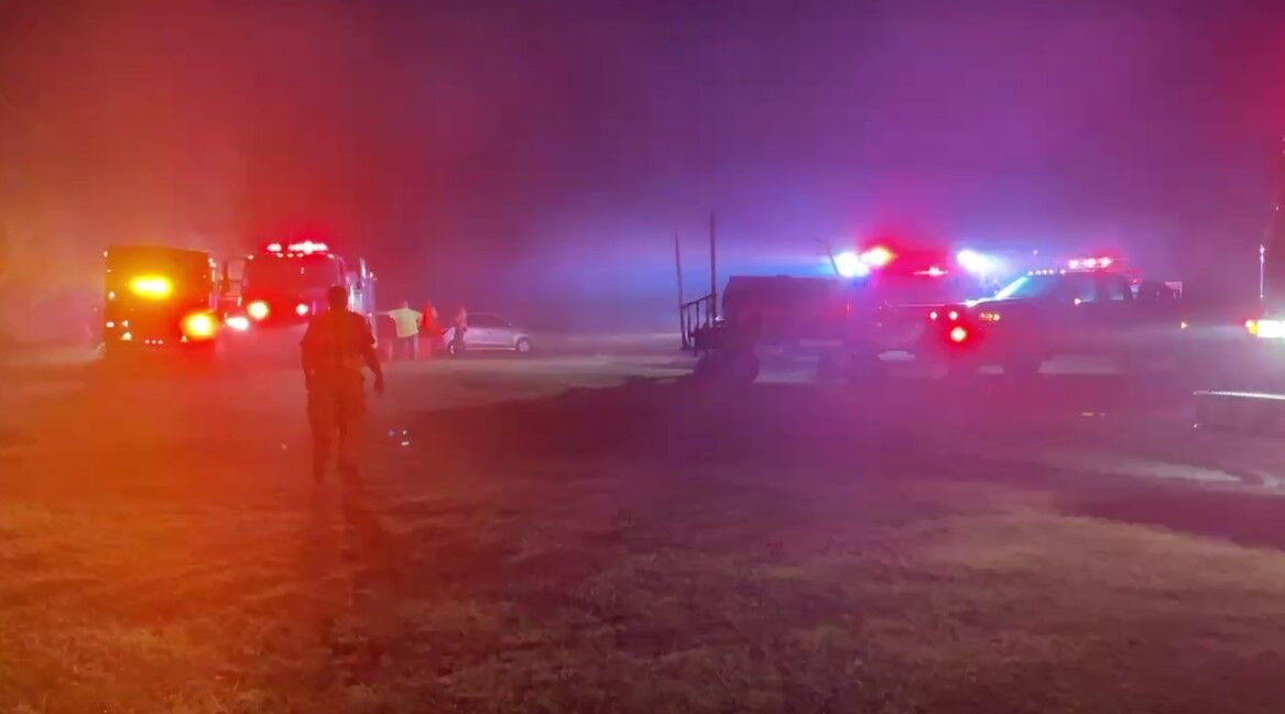 Multiple fire departments respond to fire in Inez Thursday evening ...