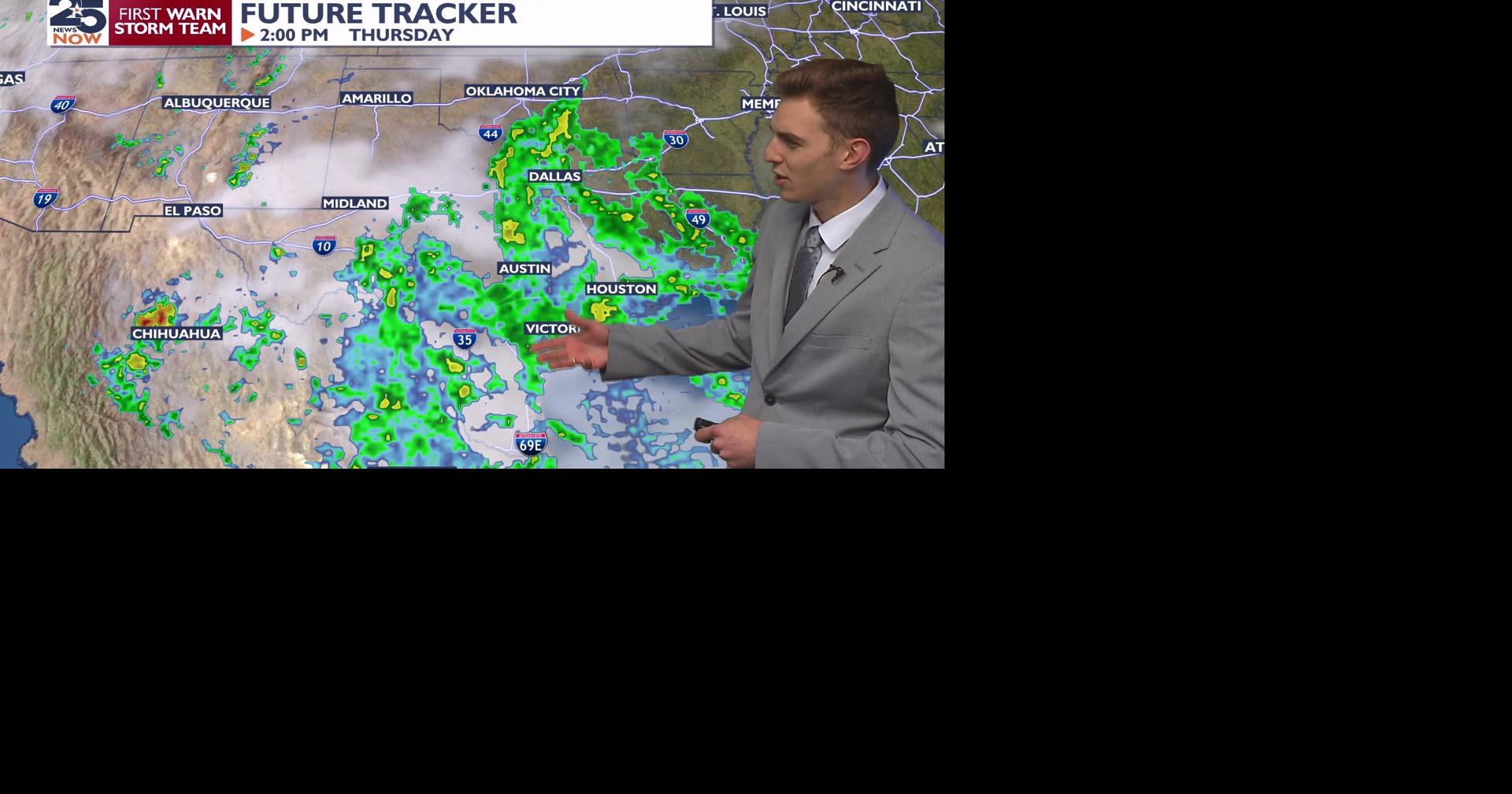 Rain chances now more likely for late this week | Weather ...
