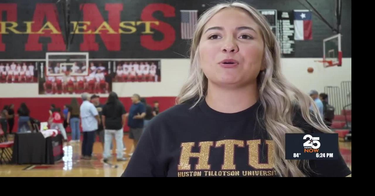 Victoria East's Averie Porras commits to Huston-Tillotson University for softball