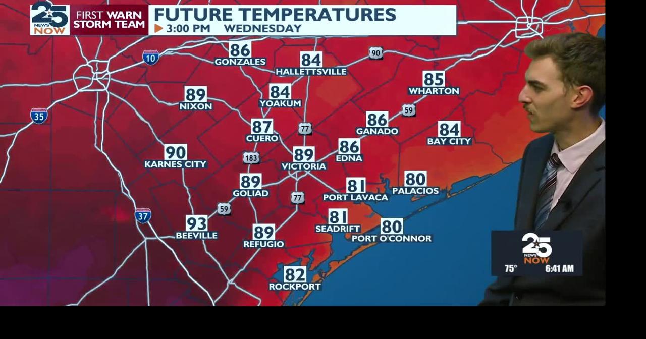 Breezy days ahead before a cold front | Weather | crossroadstoday.com