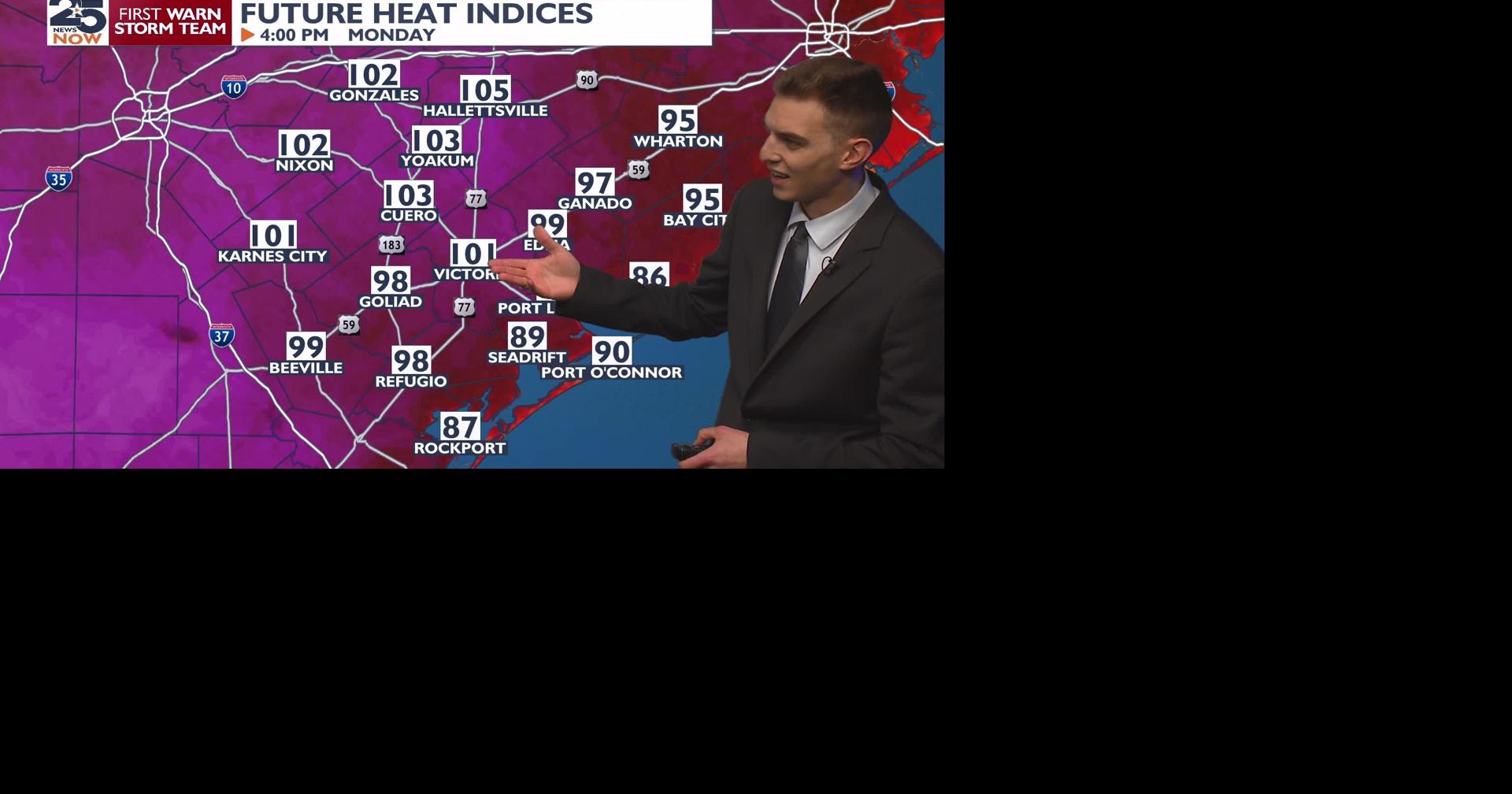 Early summer heat arrives before two fronts blow in | Weather ...