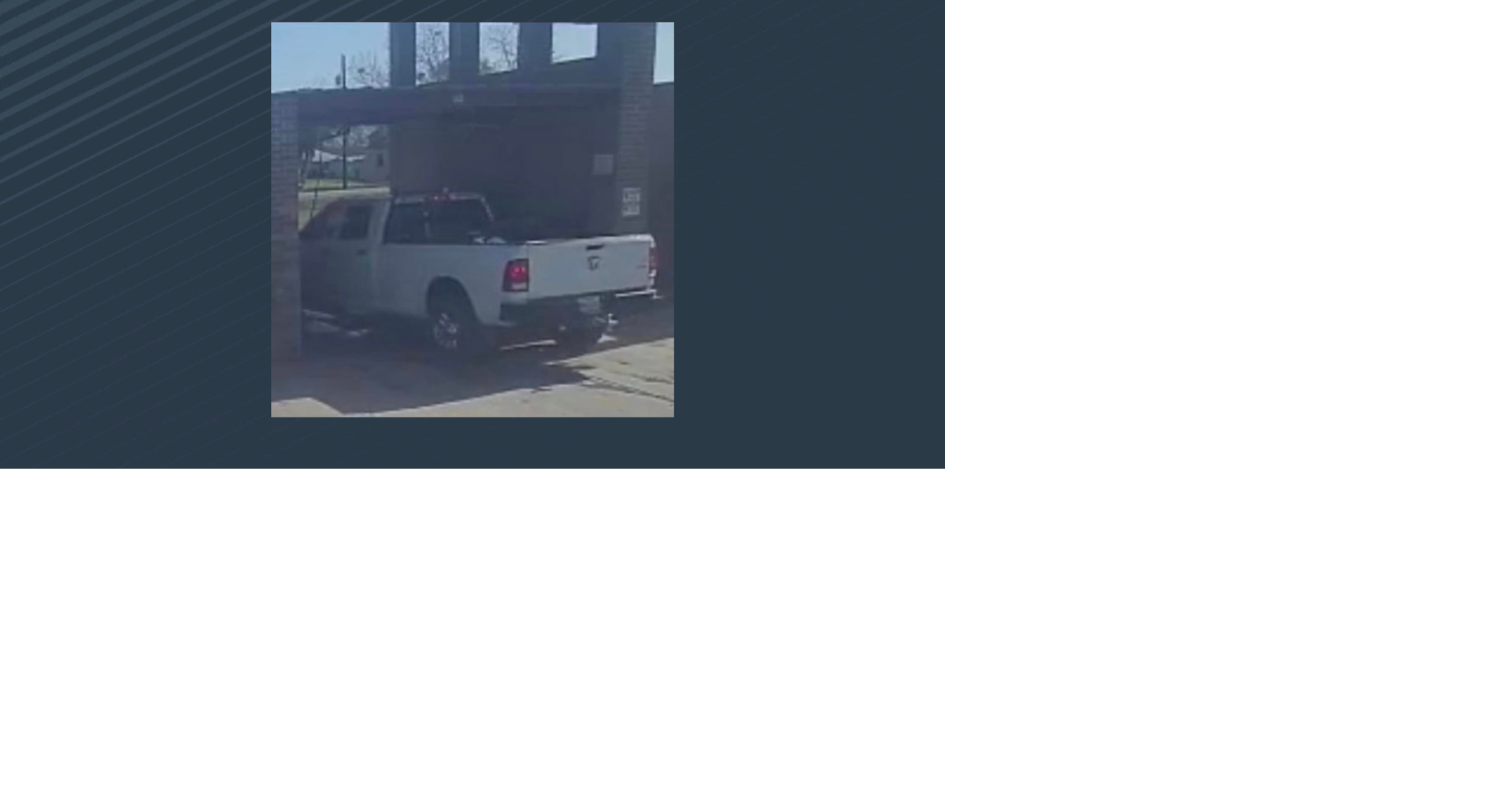 Ganado police searching for owner of stolen truck News