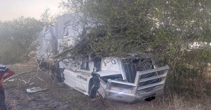Person taken to hospital after Refugio County truck crash | News ...