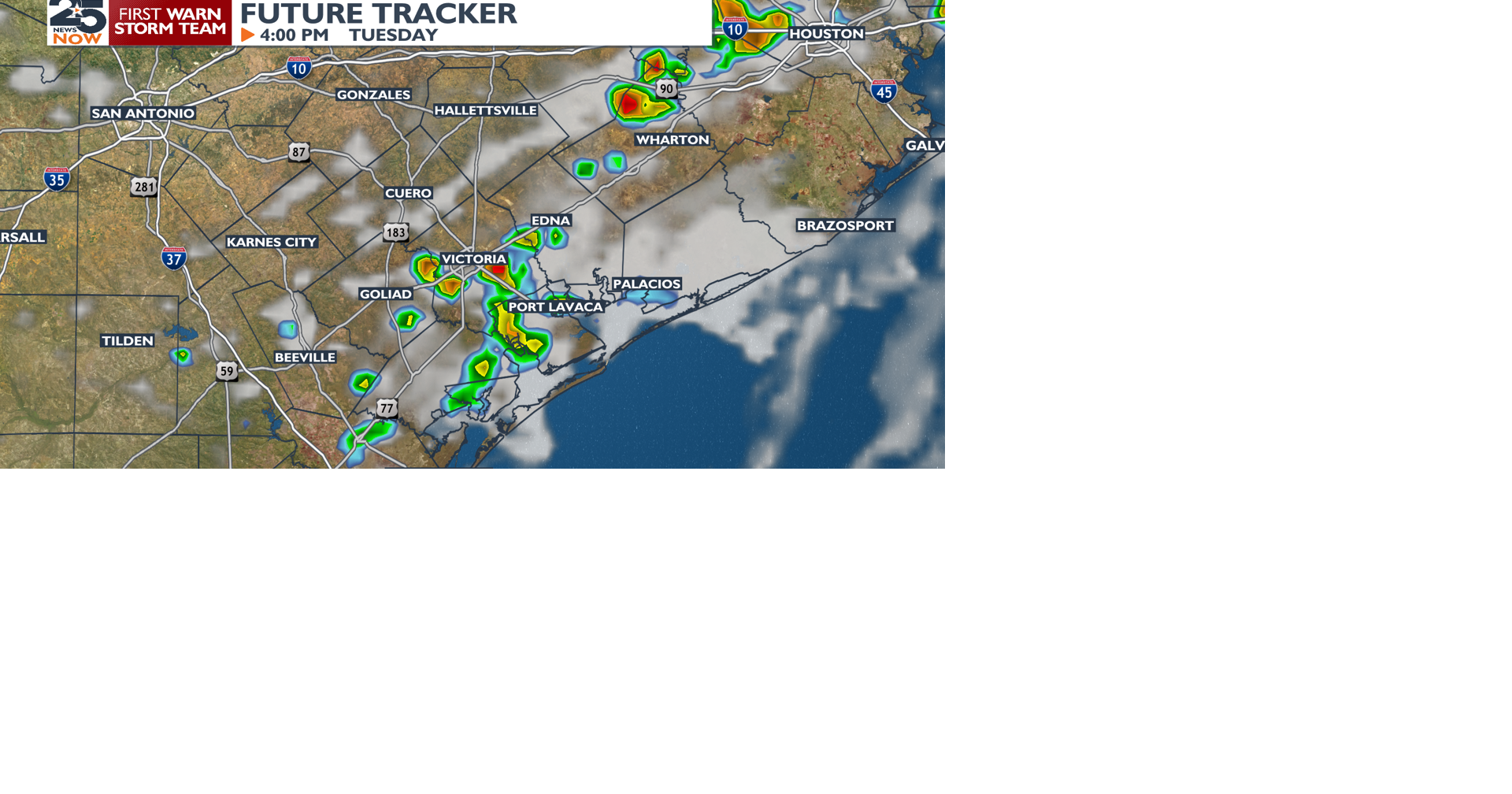 Daily sea breeze showers expected this week