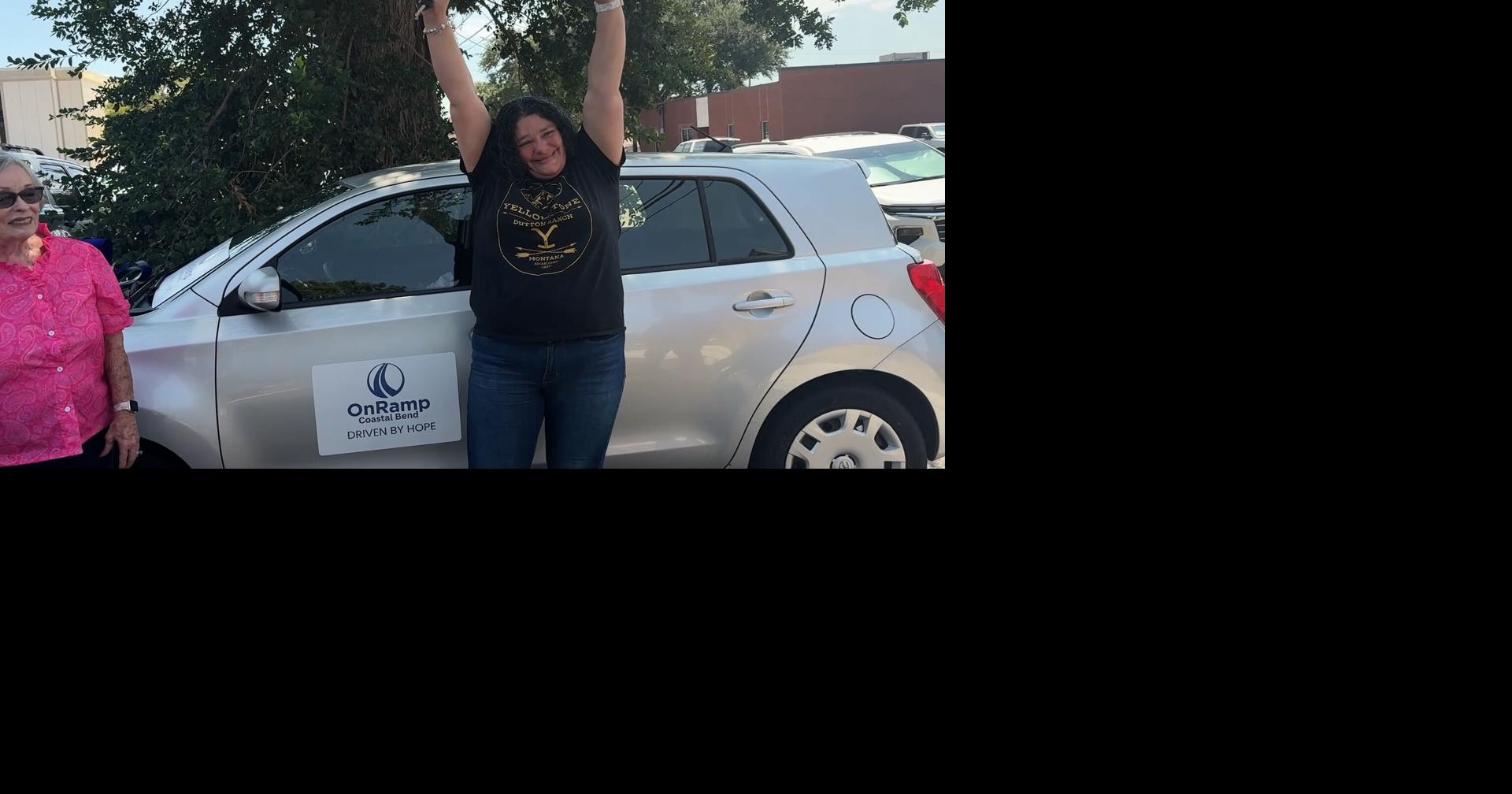 Victoria woman receives donated car from Onramp Coastal Bend