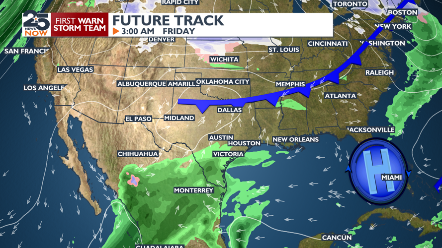 Sunny for only a few days, showers on Friday | Weather ...