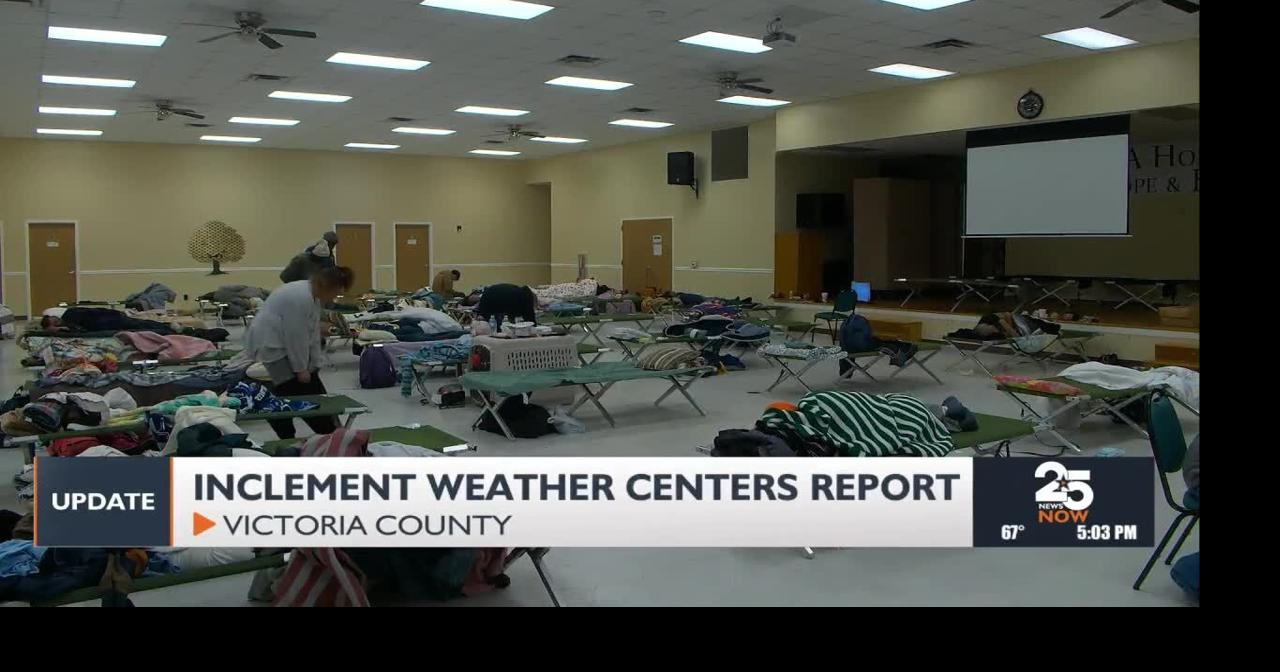 Victoria county emergency managers deem cold-weather shelter response successful