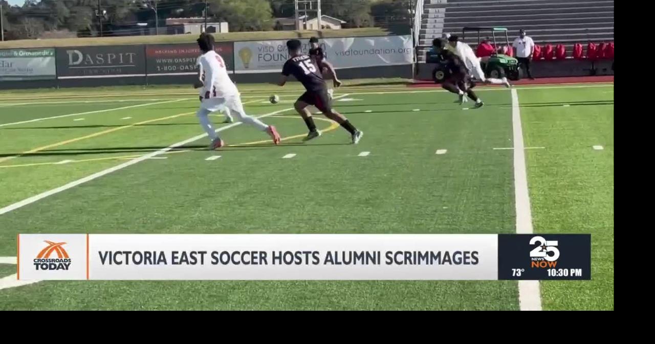 Victoria East soccer hosts annual alumni scrimmages at Memorial Stadium