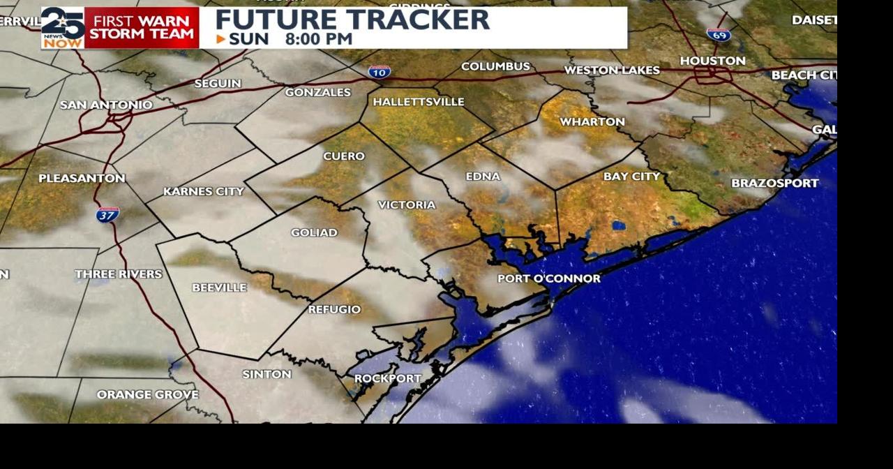 Cloudy and breezy week ahead, with some rain chances thrown in ...