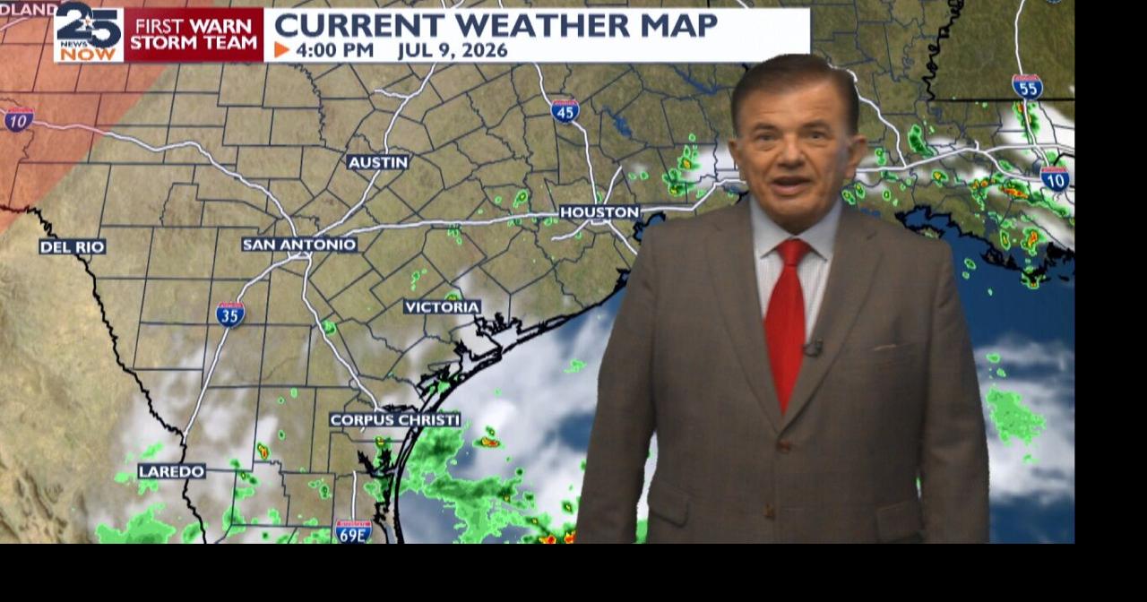 Tropical showers return