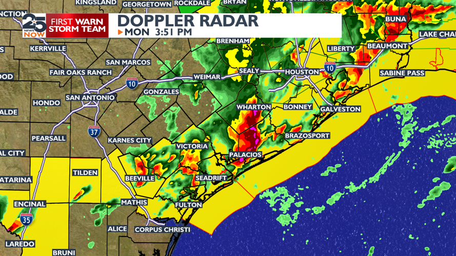 Stormy weather hits Crossroads Weather