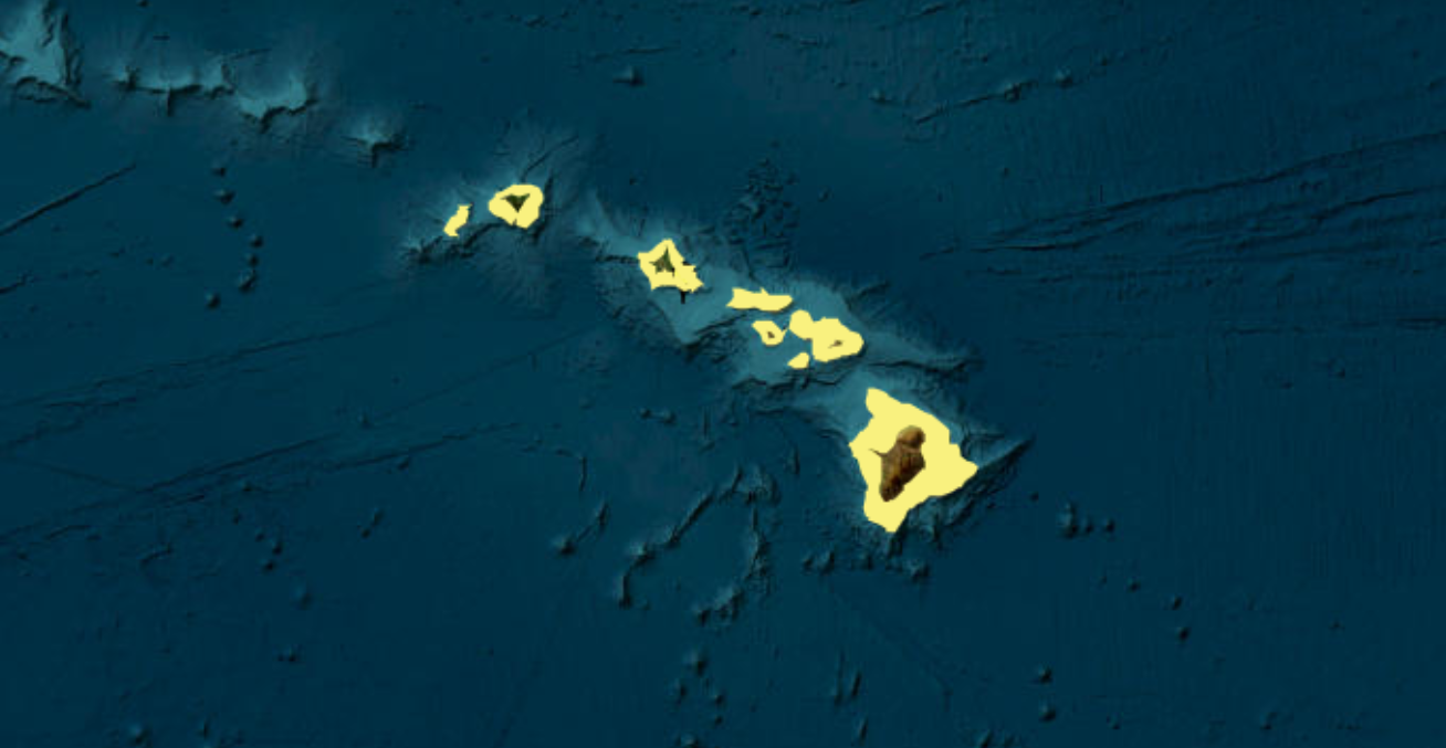 Tsunami zones in hawaii