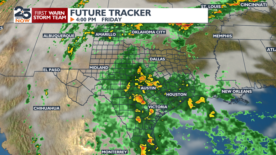 Chances for rain through the weekend | Weather | crossroadstoday.com