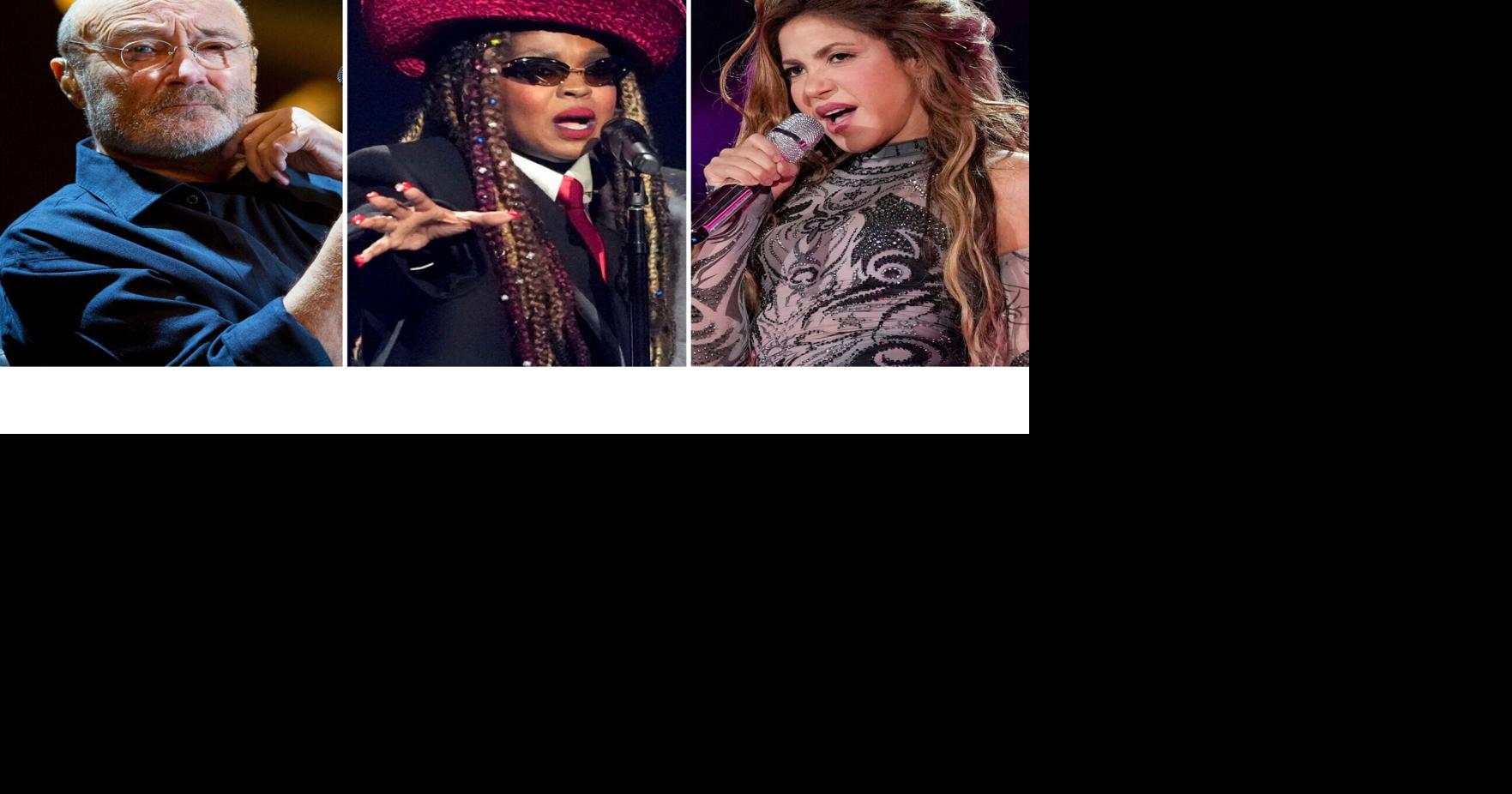 Phil Collins, Lauryn Hill, INXS, Luther Vandross and Shakira get Rock Hall nominations