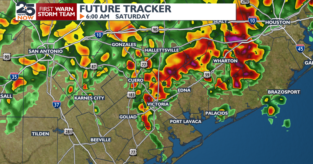 Severe weather threat tomorrow morning